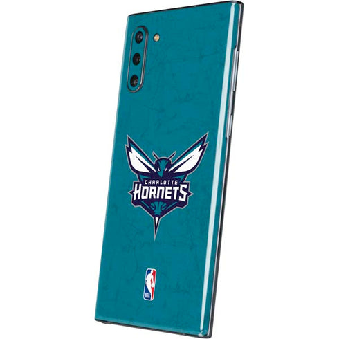 NBA Charlotte Hornets Distressed Galaxy Note 10 Skin