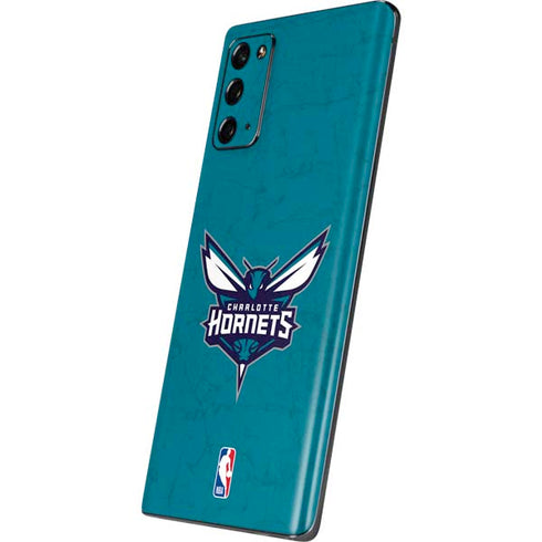 NBA Charlotte Hornets Distressed Galaxy Note20 5G Skin