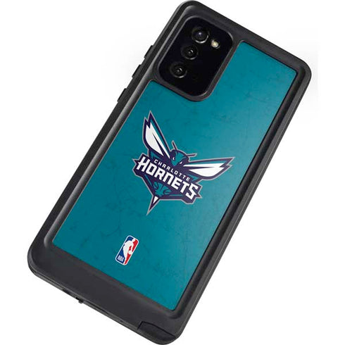 NBA Charlotte Hornets Distressed Galaxy Note20 5G Waterproof Case