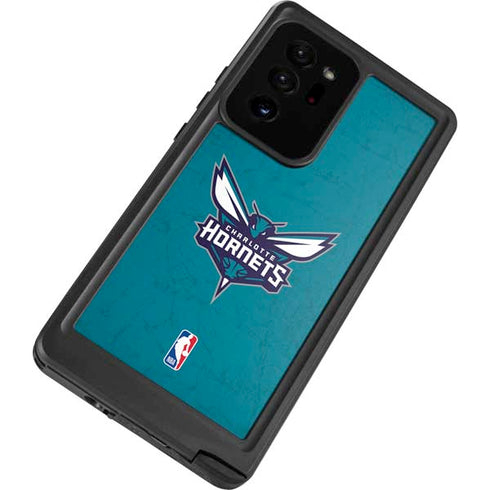 NBA Charlotte Hornets Distressed Galaxy Note20 Ultra 5G Waterproof Case
