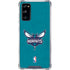 NBA Charlotte Hornets Distressed Galaxy S20 FE Clear Case