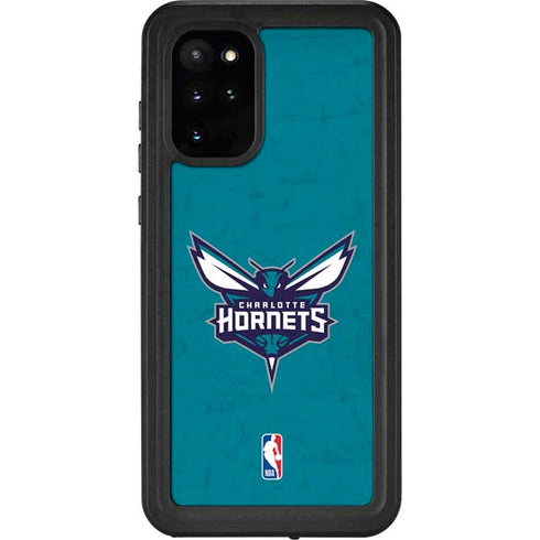 NBA Charlotte Hornets Distressed Galaxy S20 Plus Waterproof Case
