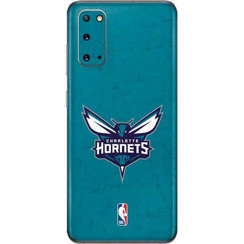 NBA Charlotte Hornets Distressed Galaxy S20 Skin