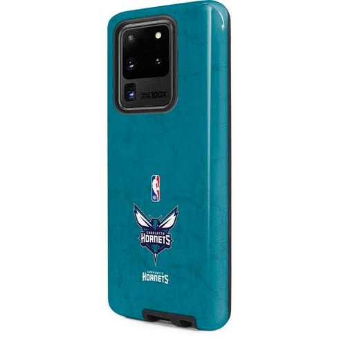 NBA Charlotte Hornets Distressed Galaxy S20 Ultra 5G Pro Case