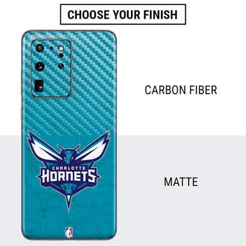 NBA Charlotte Hornets Distressed Galaxy S20 Ultra 5G Skin