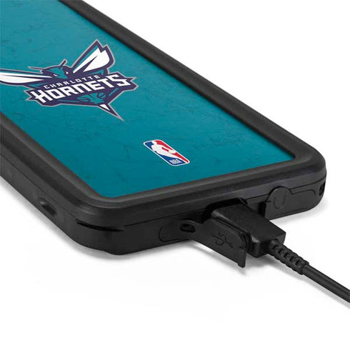 NBA Charlotte Hornets Distressed Galaxy S20 Waterproof Case
