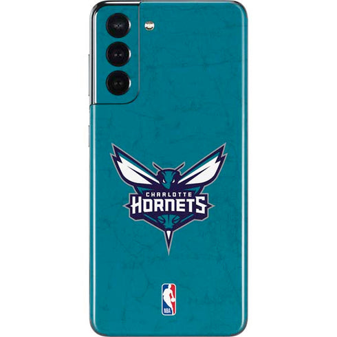 NBA Charlotte Hornets Distressed Galaxy S21 5G Skin