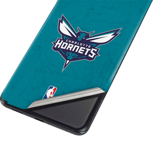 NBA Charlotte Hornets Distressed Galaxy S21 5G Skin