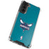 NBA Charlotte Hornets Distressed Galaxy S21 Plus 5G Clear Case