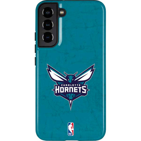 NBA Charlotte Hornets Distressed Galaxy S22 Plus Pro Case