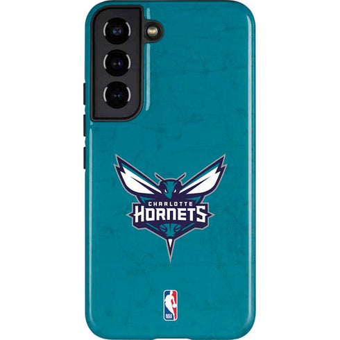 NBA Charlotte Hornets Distressed Galaxy S22 Pro Case