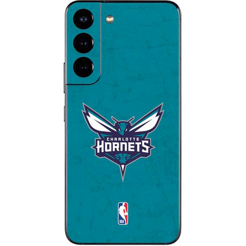 NBA Charlotte Hornets Distressed Galaxy S22 Skin