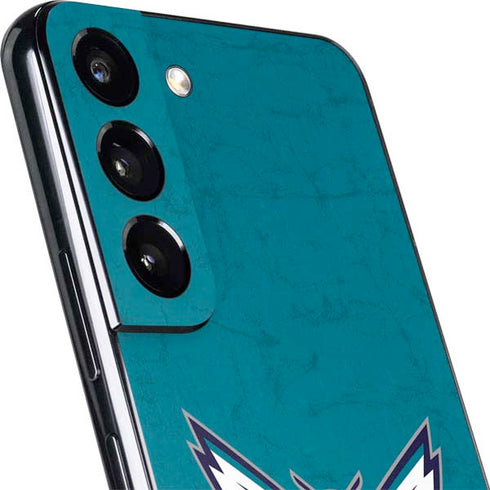 NBA Charlotte Hornets Distressed Galaxy S22 Skin