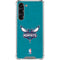 NBA Charlotte Hornets Distressed Galaxy S23 FE Clear Case