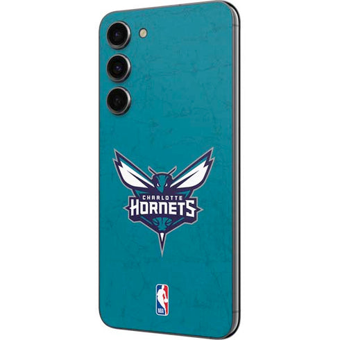 NBA Charlotte Hornets Distressed Galaxy S23 FE Skin