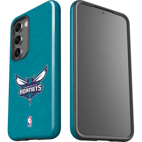 NBA Charlotte Hornets Distressed Galaxy S23 Plus Pro Case