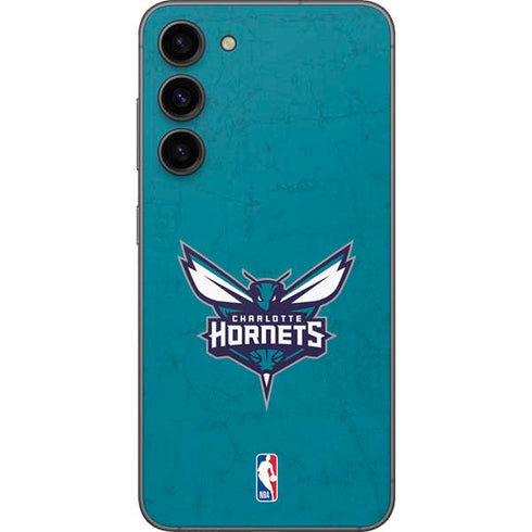 NBA Charlotte Hornets Distressed Galaxy S23 Plus Skin