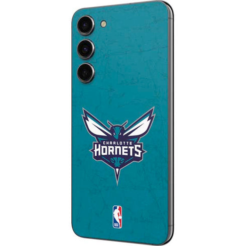 NBA Charlotte Hornets Distressed Galaxy S23 Plus Skin