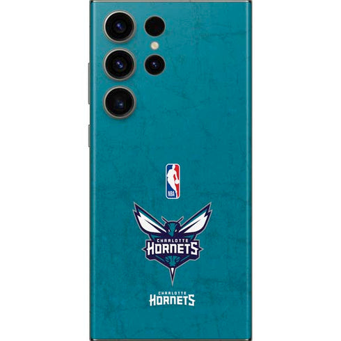 NBA Charlotte Hornets Distressed Galaxy S23 Ultra Skin