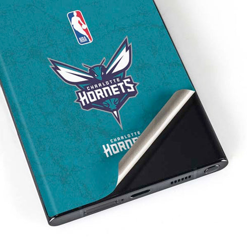 NBA Charlotte Hornets Distressed Galaxy S23 Ultra Skin