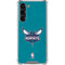 NBA Charlotte Hornets Distressed Galaxy S24 FE Clear Case