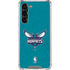 NBA Charlotte Hornets Distressed Galaxy S24 FE Clear Case