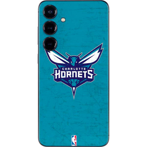 NBA Charlotte Hornets Distressed Galaxy S25 Plus Skin