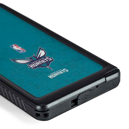 NBA Charlotte Hornets Distressed Galaxy S24 Ultra Waterproof Case