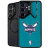 NBA Charlotte Hornets Distressed Galaxy S25 Plus Kickstand Case