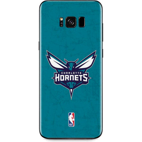 NBA Charlotte Hornets Distressed Galaxy S8 Skin