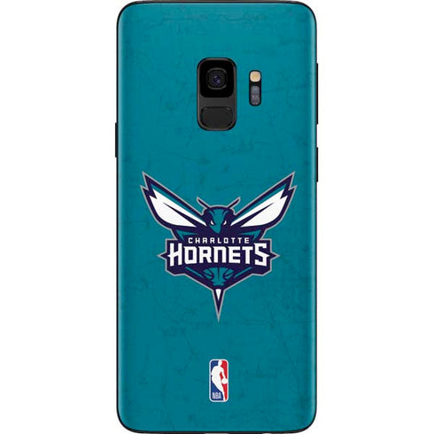 NBA Charlotte Hornets Distressed Galaxy S9 Skin