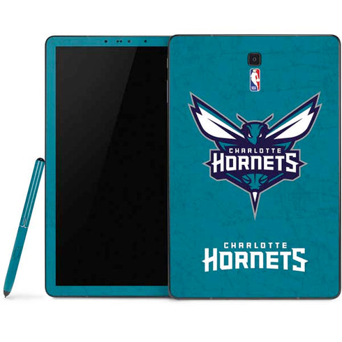 NBA Charlotte Hornets Distressed Samsung Galaxy Tab Skin