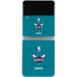 NBA Charlotte Hornets Distressed Galaxy Z Flip3 5G Skin