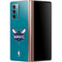NBA Charlotte Hornets Distressed Galaxy Z Fold2 5G Skin