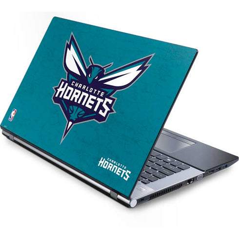 NBA Charlotte Hornets Distressed Generic Laptop Skin