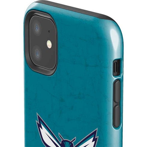 NBA Charlotte Hornets Distressed iPhone 11 Impact Case