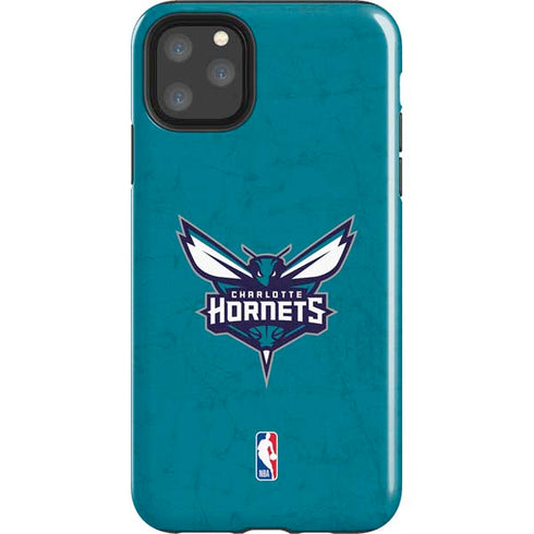 NBA Charlotte Hornets Distressed iPhone 11 Pro Max Impact Case