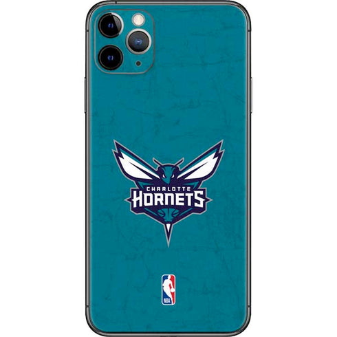 NBA Charlotte Hornets Distressed iPhone 11 Pro Max Skin