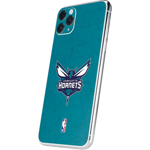 NBA Charlotte Hornets Distressed iPhone 11 Pro Max Skin