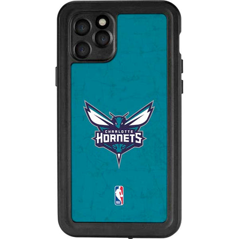 NBA Charlotte Hornets Distressed iPhone 11 Pro Waterproof Case