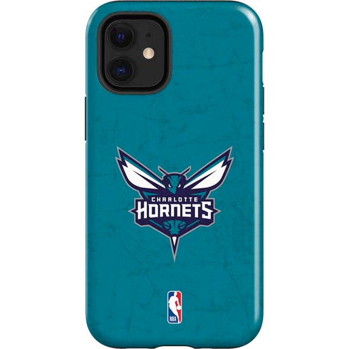 NBA Charlotte Hornets Distressed iPhone 12 Mini Impact Case
