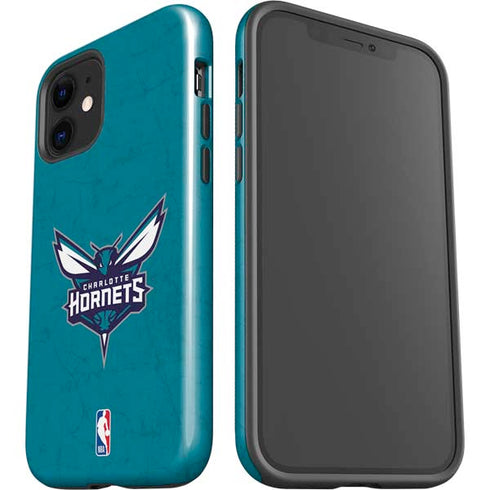 NBA Charlotte Hornets Distressed iPhone 12 Mini Impact Case