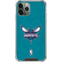 NBA Charlotte Hornets Distressed iPhone 12 Pro Clear Case