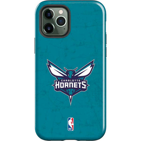 NBA Charlotte Hornets Distressed iPhone 12 Pro Max Impact Case