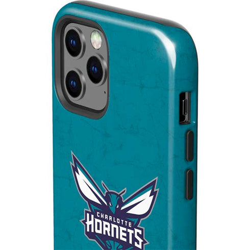 NBA Charlotte Hornets Distressed iPhone 12 Pro Max Impact Case
