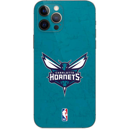 NBA Charlotte Hornets Distressed iPhone 12 Pro Skin