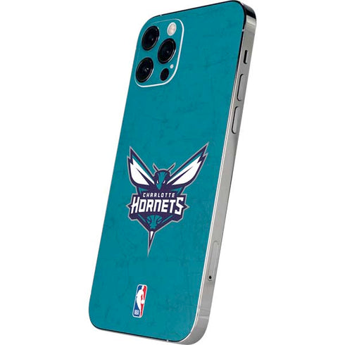 NBA Charlotte Hornets Distressed iPhone 12 Pro Skin