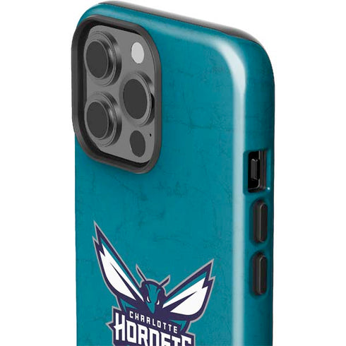 NBA Charlotte Hornets Distressed iPhone 13 Pro Max Impact Case