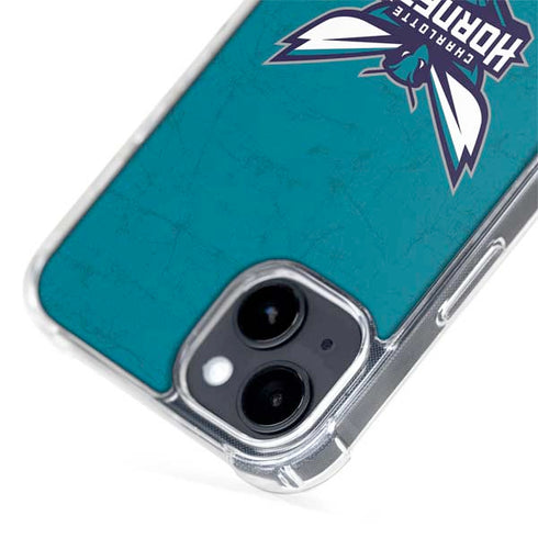 NBA Charlotte Hornets Distressed iPhone 14 MagSafe Case