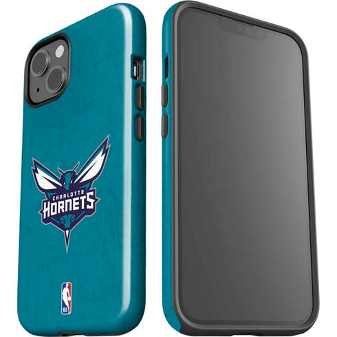 NBA Charlotte Hornets Distressed iPhone 14 Plus Impact Case